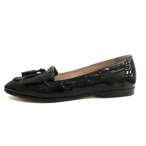 ミュウミュウ miumiu ローファー タッセル エナメル 37.5