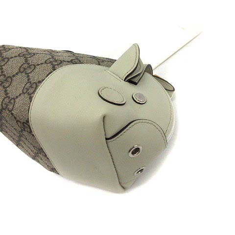 グッチ GUCCI ハンドバッグ キッズライン GGプラス ピッグ ブタ  