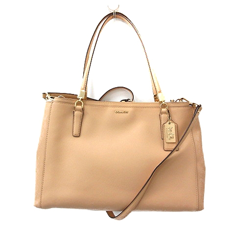 コーチ COACH ハンドバッグ ショルダー 2WAY マディソン サフィアーノ 