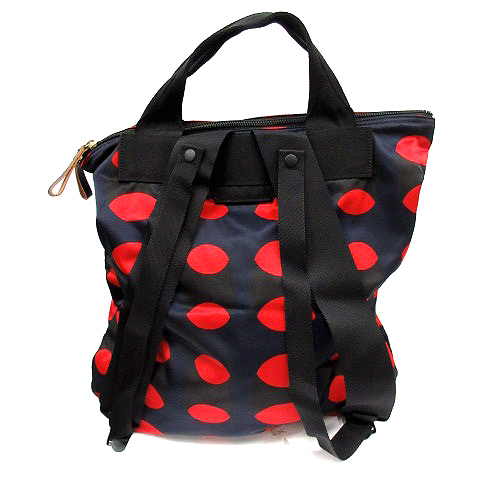 ポーター PORTER MARNI マルニ バック リュックサック 変形ドット柄 総 