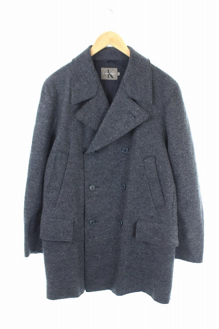カルバンクラインシーケー Calvin Klein C K コート Pコート M グレー Kn Os メンズ 170 ベクトルパーク