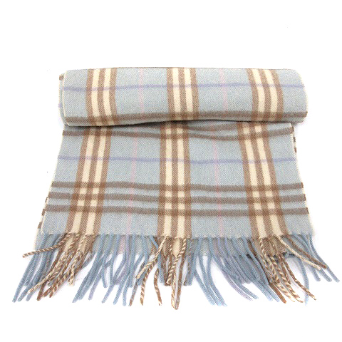 バーバリー ロンドン BURBERRY LONDON マフラー チェック フリンジ
