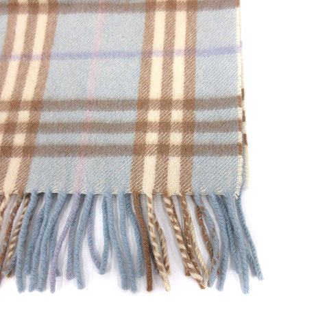 バーバリー ロンドン BURBERRY LONDON マフラー チェック フリンジ