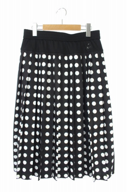 コムデギャルソン COMME des GARCONS プリーツ スカート ミモレ丈  