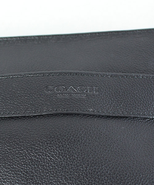 oka様　美品　COACH コーチ　黒　ブラック レザー F54780 COACH コーチ F54780 ショルダーバッグ 斜め掛け レザー 黒