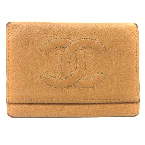シャネル CHANEL カード入れ 名刺入れ パスケース キャビア 
