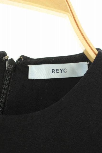リック Reyc ワンピース 切替 ノースリーブ ロング 34 白 黒 Ao Os レディース 170 ベクトルパーク