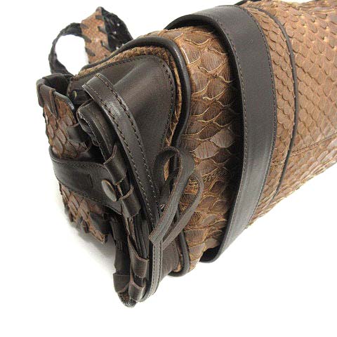 クロエ CHLOE シルベラード バッグ ハンド パイソン レザー