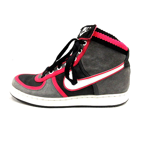 ナイキ Nike スニーカー ロゴ ハイカット レースアップ 24 グレー ピンク 011 Sr レディース 170 ベクトルパーク ナイキ Nike スニーカー ロゴ ハイカット レースアップ 24 グレー ピンク 011 Sr レディース 170 ベクトルパーク