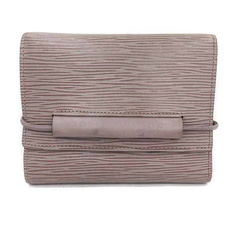 ルイヴィトン LOUIS VUITTON 財布 三つ折り エピ ポルトフォイユ エラ