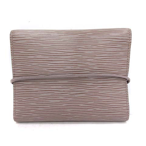 ルイヴィトン LOUIS VUITTON 財布 三つ折り エピ ポルトフォイユ エラ