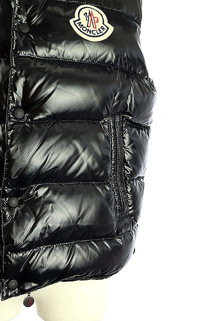 モンクレール MONCLER TIBET ダウンベスト ジップアップ デカワッペン