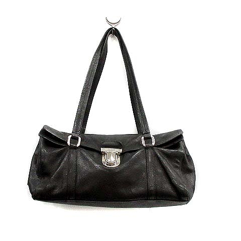 プラダ PRADA バッグ ハンド ショルダー レザー BR2614 黒 ブラック  