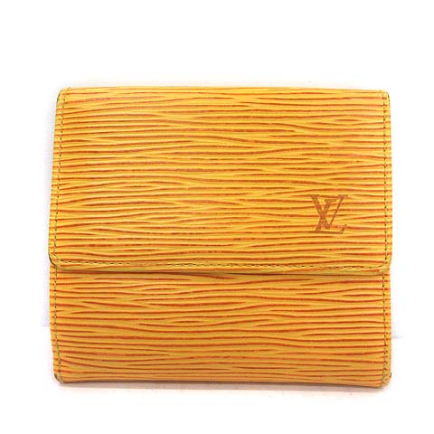 ルイヴィトン LOUIS VUITTON 財布 三つ折り Wホック エピ 