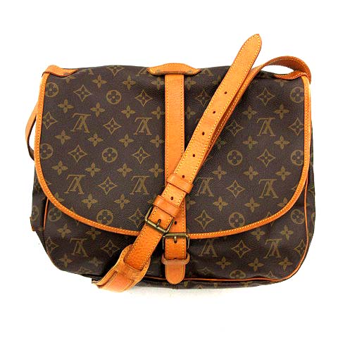 ルイヴィトン LOUIS VUITTON ショルダーバッグ モノグラム ソミュール