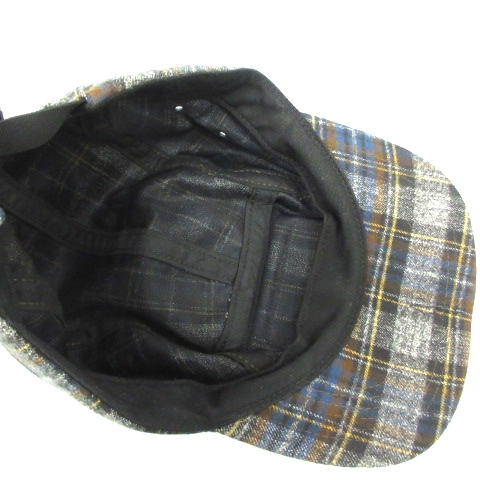 シュプリーム SUPREME Wool Plaid 帽子 キャンプキャップ ウール