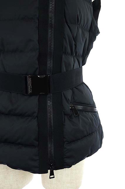 モンクレール MONCLER LABAS GILET ダウンベスト ジップアップ ベルト