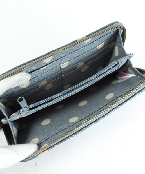 キャスキッドソン Cath Kidston 長財布 ラウンドファスナー