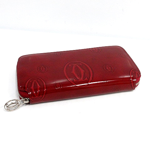 Cartier(カルティエ) 長財布 ハッピーバースデー レッド