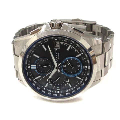 カシオ CASIO 腕時計 ソーラー 電波 オシアナス OCEANUS クラシック 