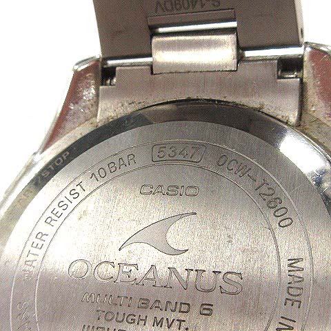 カシオ CASIO 腕時計 ソーラー 電波 オシアナス OCEANUS クラシック 