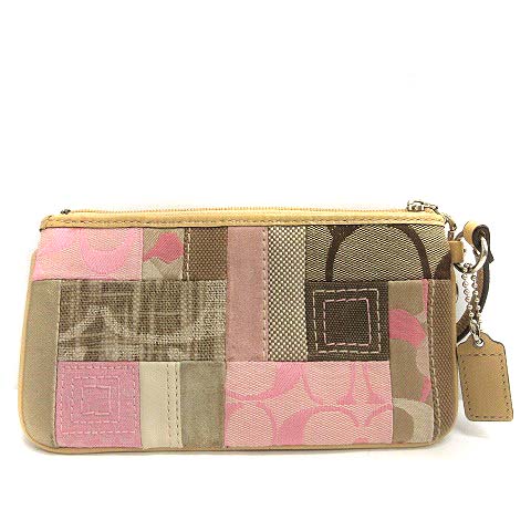 コーチ COACH アクセサリーポーチ パッチワーク シグネチャー 