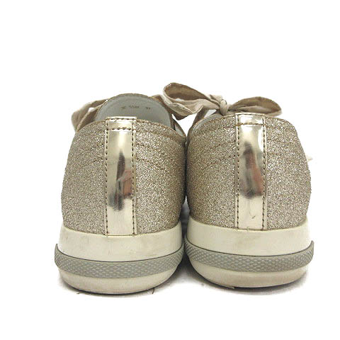 プラダスポーツ PRADA SPORT リネアロッサ スニーカー グリッター ラメ 