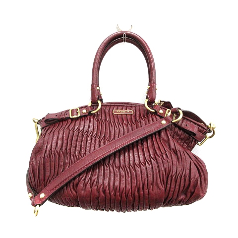 コーチ COACH マディソンギャザード ショルダーバッグ ハンド 2WAY 