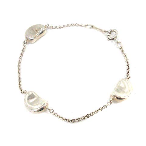 ティファニー TIFFANY & CO. ブレスレット 925 チェーン ビーンズ 