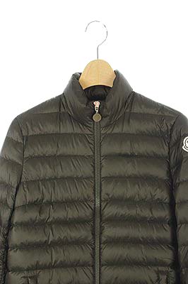 モンクレール MONCLER SEINA ダウンジャケット ジップアップ 袖フリル