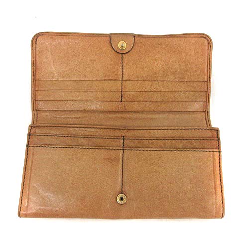 クロエ CHLOE 長財布 ヴィクトリア レザー キャメル /YO19 レディース 