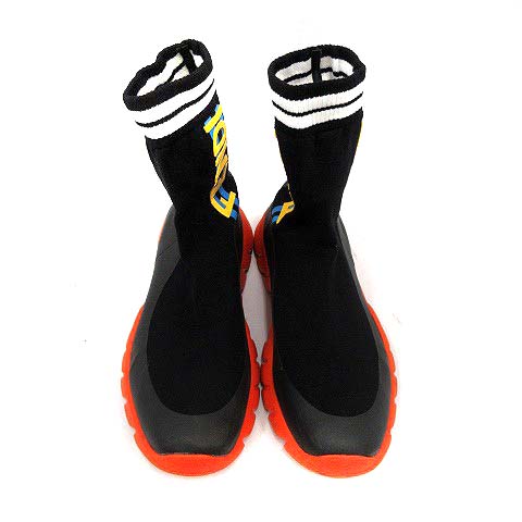 フェンディ FENDI ソックススニーカー ロゴ LOVE 28㎝ 黒