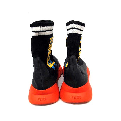 フェンディ FENDI ソックススニーカー ロゴ LOVE 28㎝ 黒