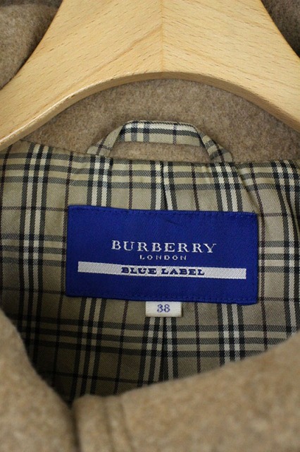 バーバリーブルーレーベル BURBERRY BLUE LABEL コート ポンチョ 