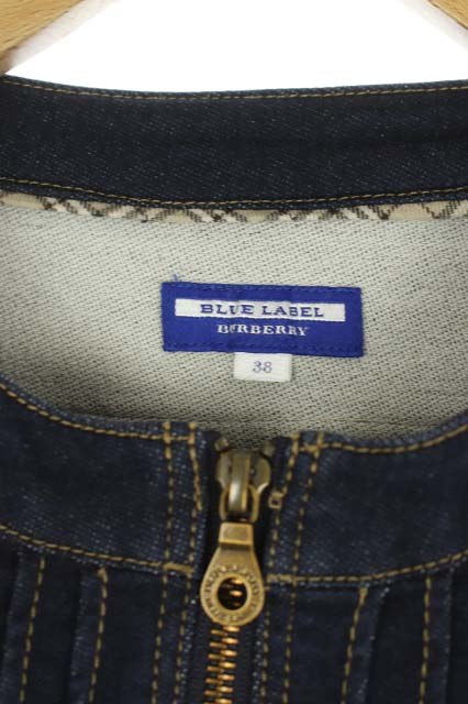 バーバリーブルーレーベル BURBERRY BLUE LABEL ワンピース 膝丈 長袖