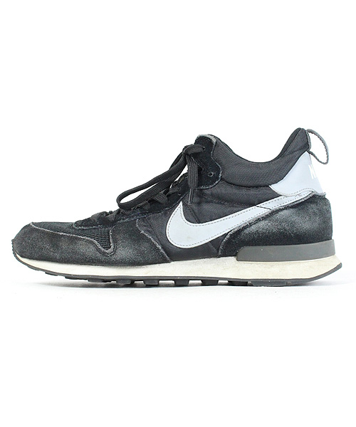 ナイキ Nike スニーカー インターナショナリストミッド 切替 スエード 26 黒 ブラック 6844 De24 メンズ 170 ベクトルパーク ナイキ Nike スニーカー インターナショナリストミッド 切替 スエード 26 黒 ブラック 6844 De24 メンズ 170 ベクトルパーク
