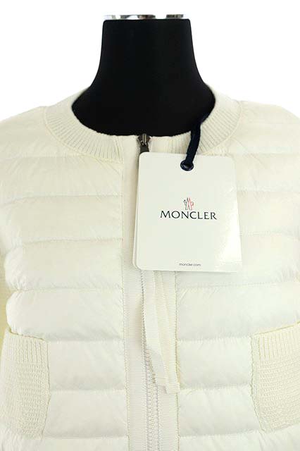 未使用品 モンクレール MONCLER MAGLIONE TRICOT ニットダウン 