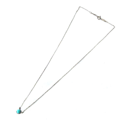 ティファニー TIFFANY & CO. ネックレス ターコイズ カボション