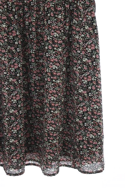 ポール ジョー シスター Paul Joe Sister ワンピース ロング 花柄 半袖 36 黒 Hk Os レディース 170 ベクトルパーク