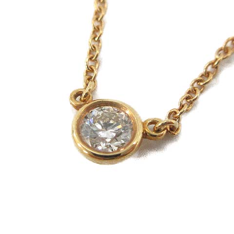 ティファニー TIFFANY & CO. ネックレス バイザヤード ダイヤモンド 