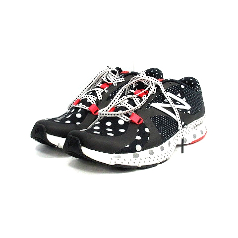 ニューバランス NEW BALANCE FRAPBOIS スニーカー ドット柄 25.5cm 黒 