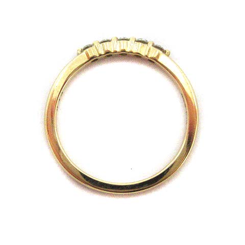 AHKAH エメピンキーリング AHKAH エメピンキーリング 18Kイエロー