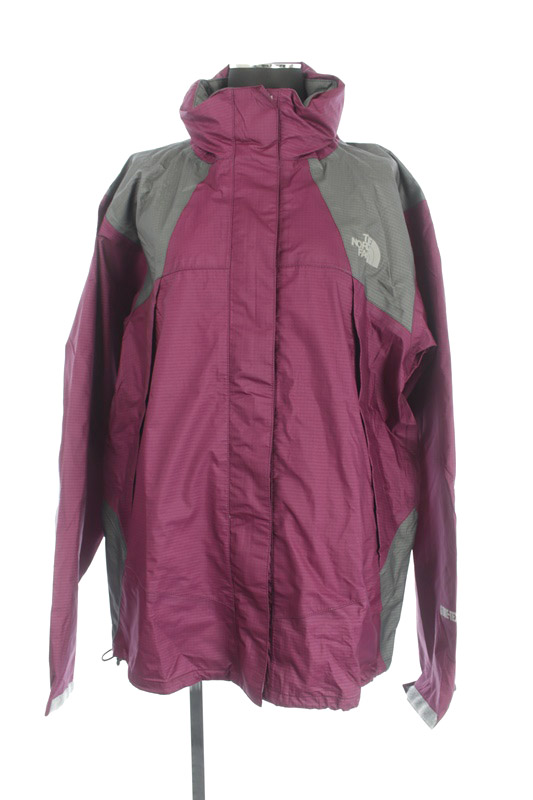 ザノースフェイス The North Face Raintex セットアップ 上下 レインウェア ジャケット ジップアップ フード収納 パンツ イージー Ll グレー 紫 Npw103 Kn Os レディース 170 ベクトルパーク