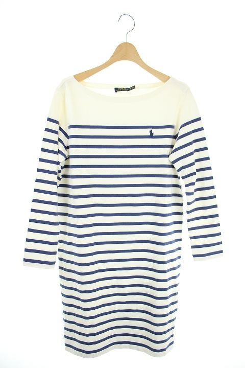 ポロ ラルフローレン Polo Ralph Lauren ワンピース ボーダー ミニ 長袖 S 白 青 Ao Os レディース 170 ベクトルパーク ポロ ラルフローレン Polo Ralph Lauren ワンピース ボーダー ミニ 長袖 S 白 青 Ao Os レディース 170 ベクトルパーク
