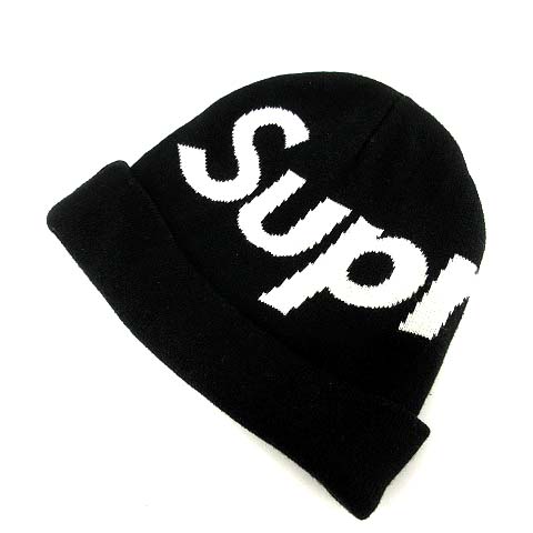 Supreme シュプリーム 17FW ビーニー ブラック シュプリーム SUPREME