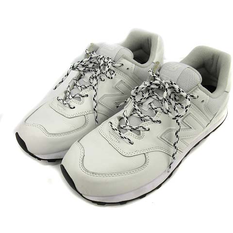 ニューバランス New Balance ビューティ ユース スニーカー レザー 27 5 白 ホワイト Ml574byt Kh メンズ 170 ベクトルパーク