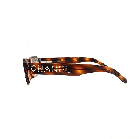 シャネル CHANEL メガネ 度あり セルフレーム 茶 ブラウン 3059 /AK5 