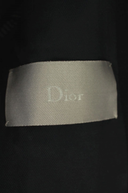 ディオールオム Dior HOMME 11AW ピーコート Pコート ショート 44 黒