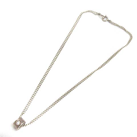 カルバンクライン Calvin Klein ネックレス ペンダント ボールチェーン ストーン 925sv シルバー Yo18 レディース 170 ベクトルパーク