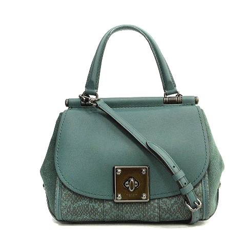 コーチ COACH ドリフタートップ ハンドル ミックスド マテリアル 